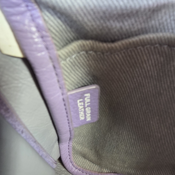 Marc Jacobs Medium The Tote Bag In Purple And Leather - Picture 16 of 16